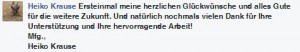 screenshot facebook kampagne is premium Rezension Krause