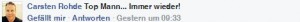 screenshot facebook kampagne is premium Rezension Rohde